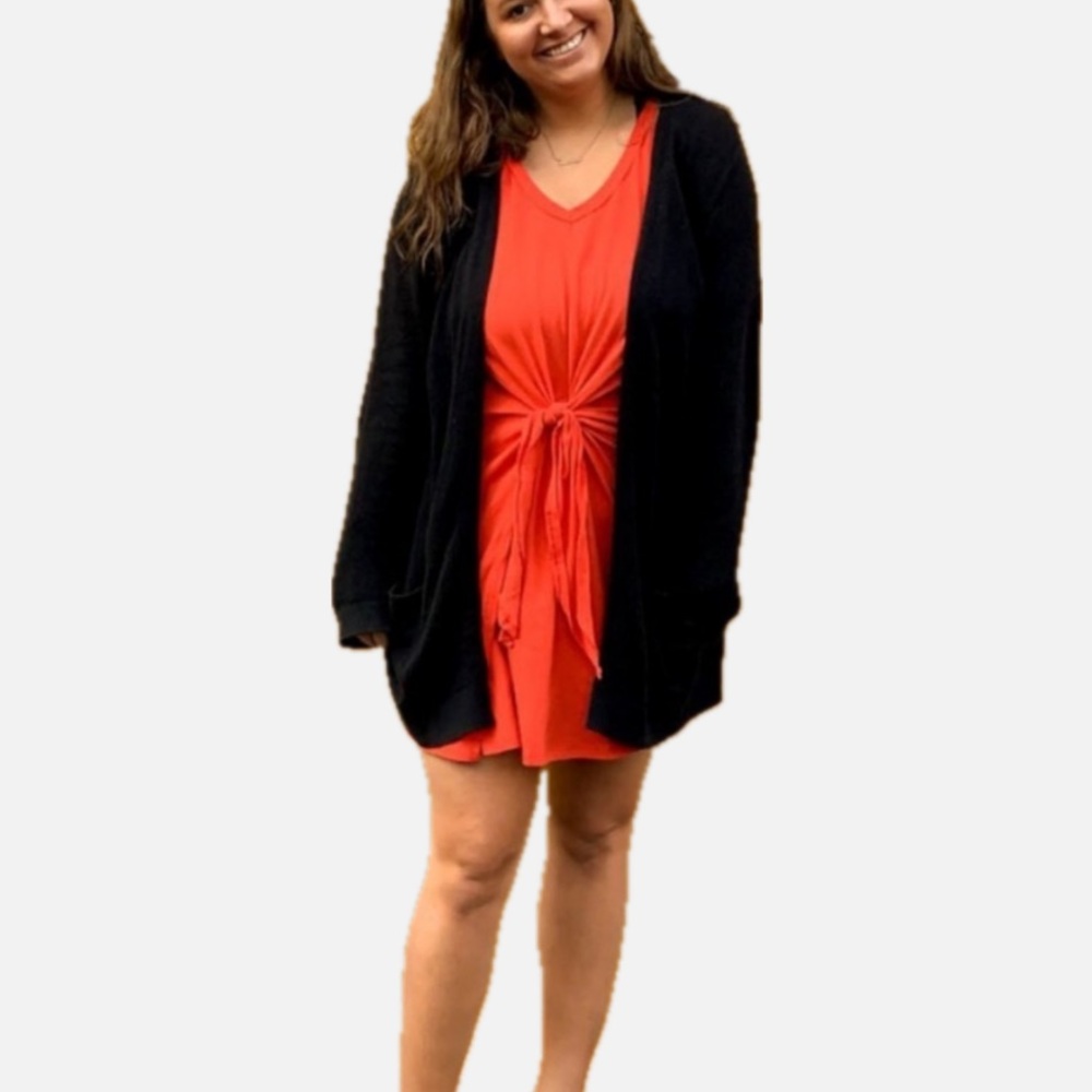 Tie Front Dress